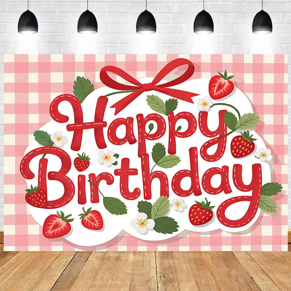 Sweet Strawberry Happy Birthda - đánh giá và giá Photography Cheat Sheet