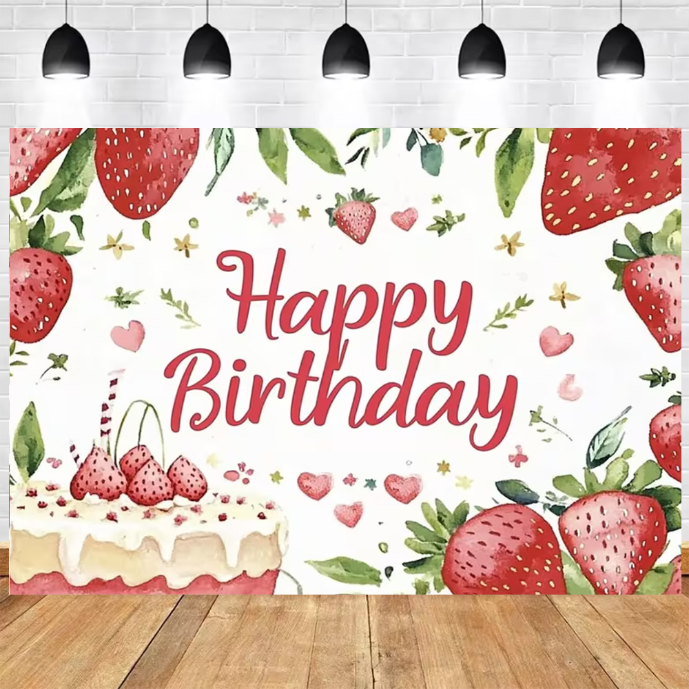 Sweet Strawberry Happy Birthda - đánh giá và giá Photography Cheat Sheet