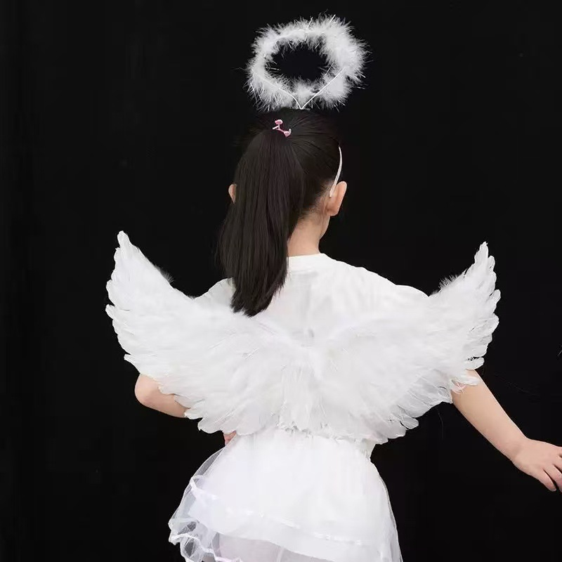 Angel Feather Wings + Headband - đánh giá và giá Photography Cheat Sheet