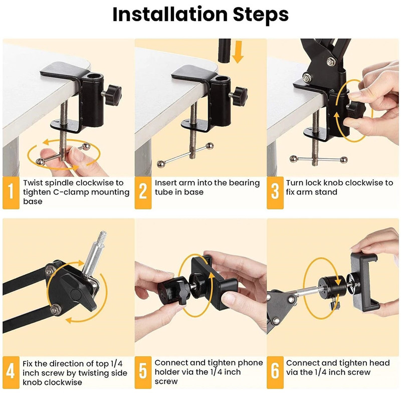 Flexible Arm Tripod For Phone  - đánh giá và giá Photography Online