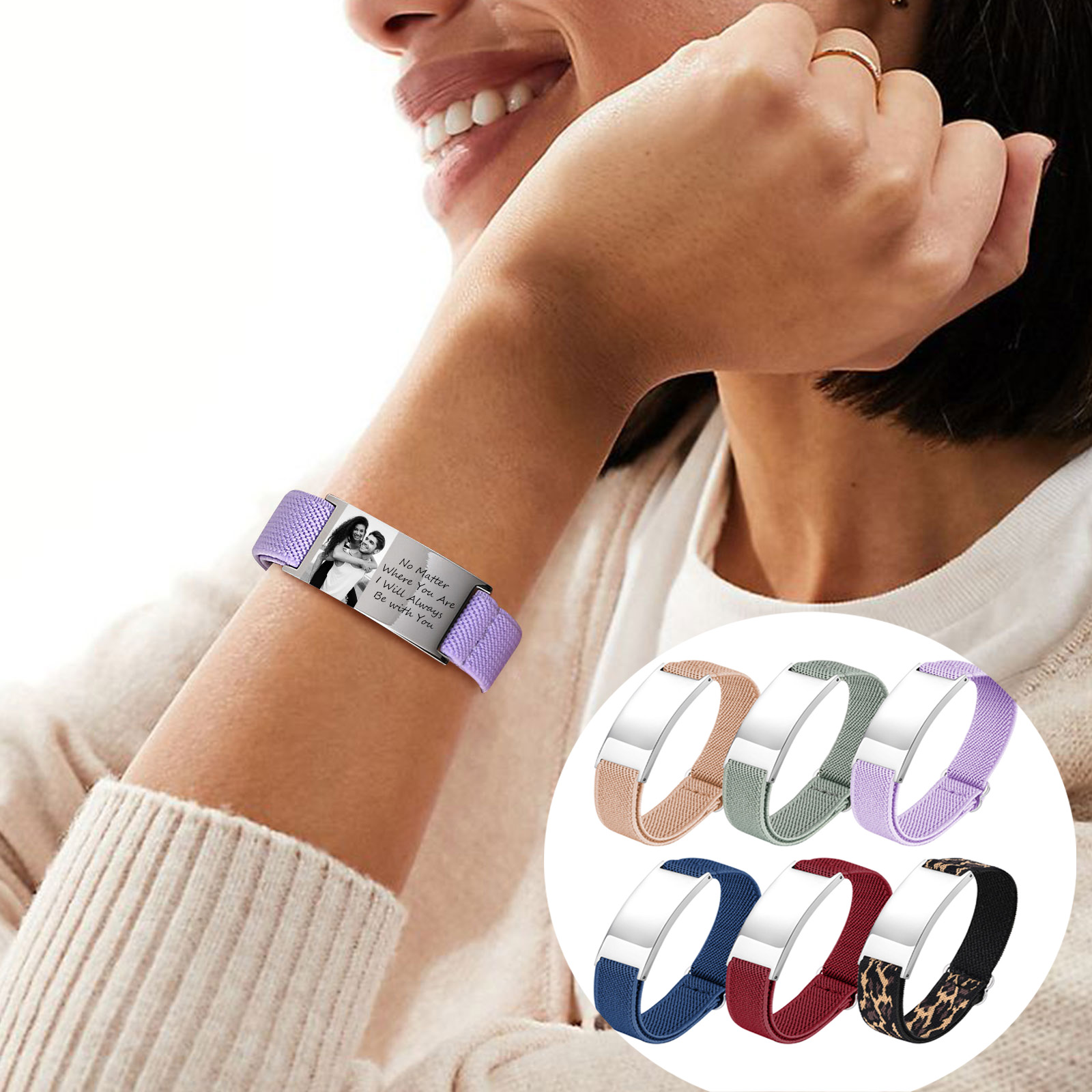 Custom Photo Elastic Bracelet  - đánh giá và giá Photography Of War