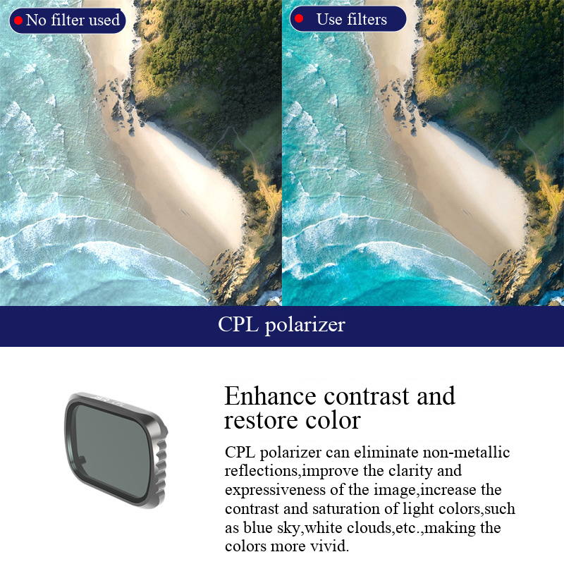 For DJI Mavic Air 2S Lens Filt - đánh giá và giá Nd Filter Set