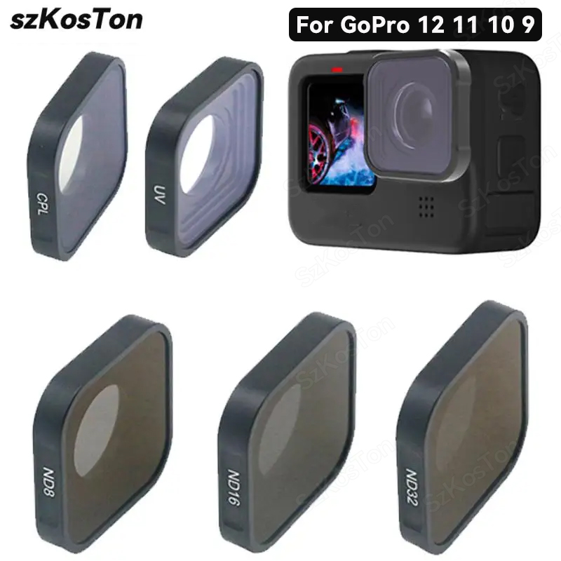 UV CPL ND8 ND16 ND32 Filter fo - đánh giá và giá Gopro Action Camera Hero 11 Black