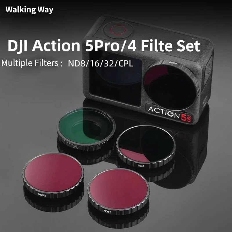 DJI Osmo Action 5pro/4 Filter  - đánh giá và giá Nd Filter Set