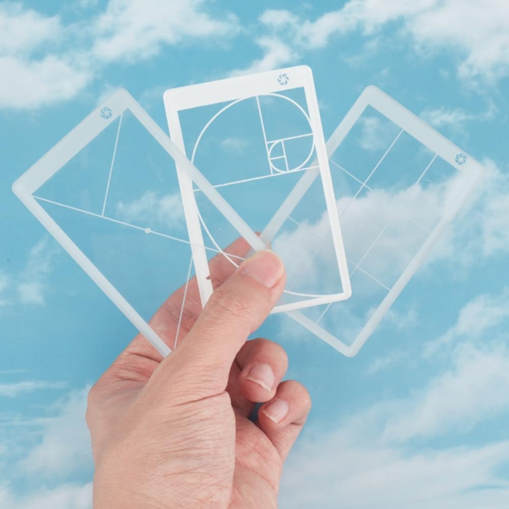 3pcs Golden Ratio View Finder  - đánh giá và giá Photography Rules Of Composition
