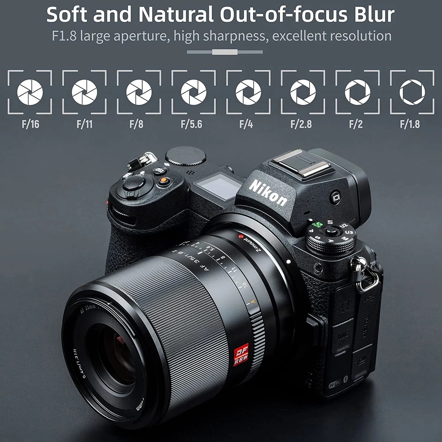 NEW VILTROX AF 35mm F1.8 Nikon - đánh giá và giá Nikon Camera Z50