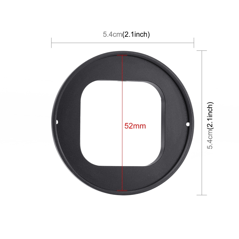 PULUZ 52mm UV Lens Filter For  - đánh giá và giá Gopro Action Camera Hero 11 Black
