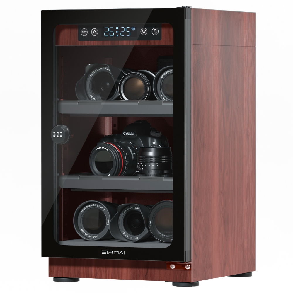30l Wood Grain Style Electroni - đánh giá và giá Camera Dry Cabinet