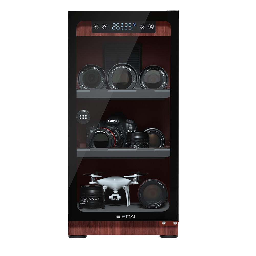 30l Wood Grain Style Electroni - đánh giá và giá Camera Dry Cabinet
