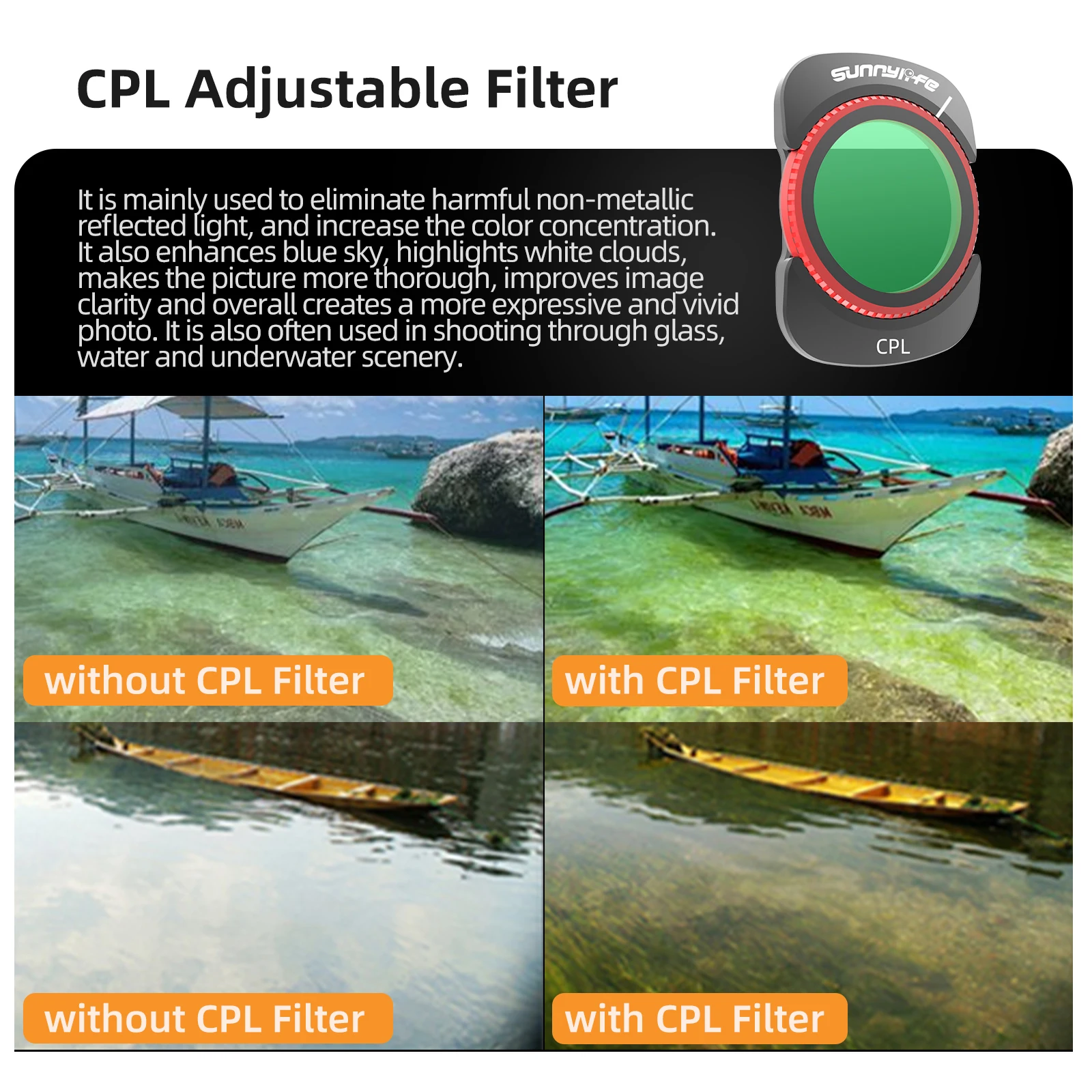 ND Filter Set For DJI Osmo Poc - đánh giá và giá Nd Filter Set