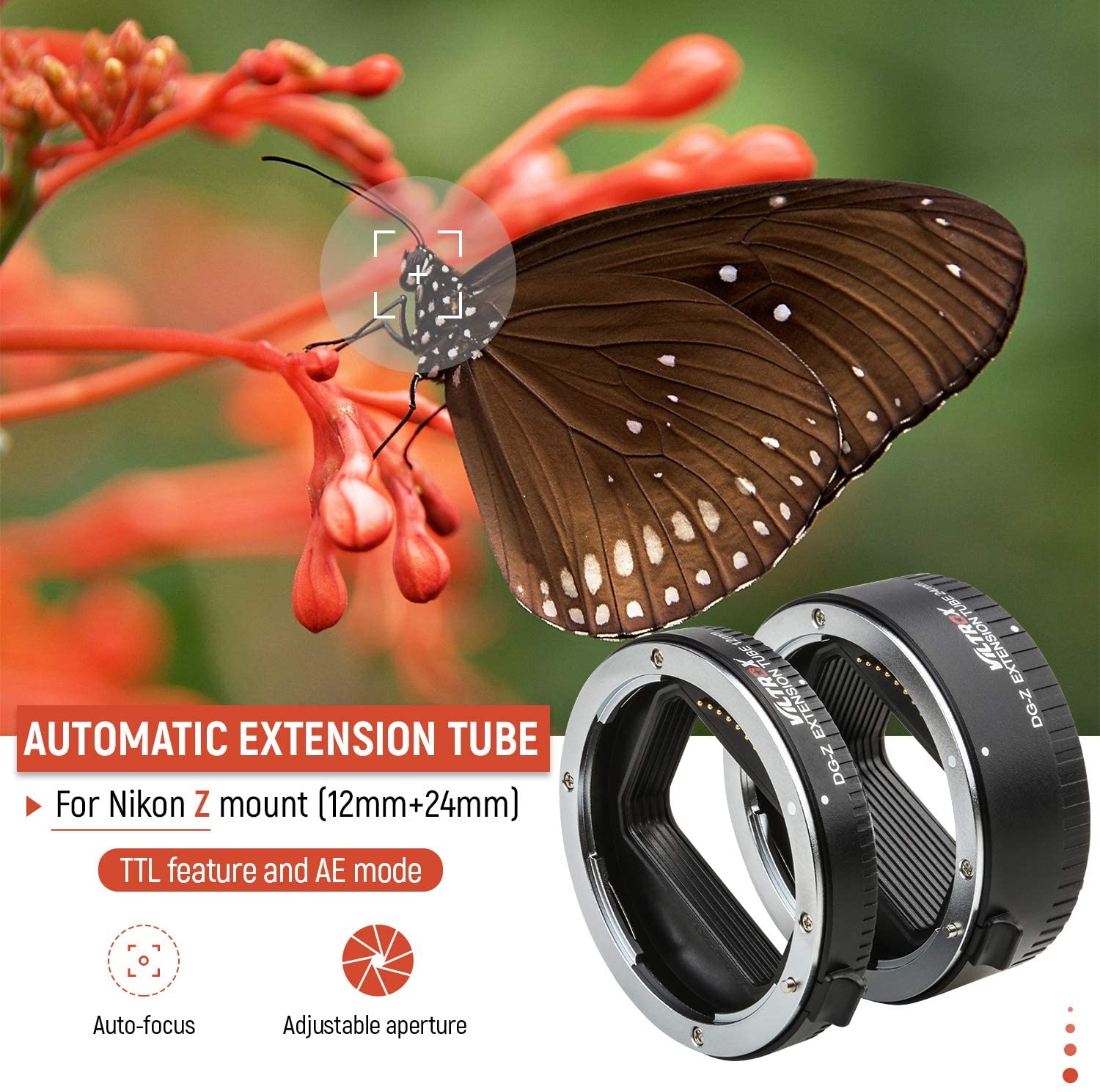 Viltrox DG-Z Auto Focus AF Mac - đánh giá và giá Nikon Camera Z50