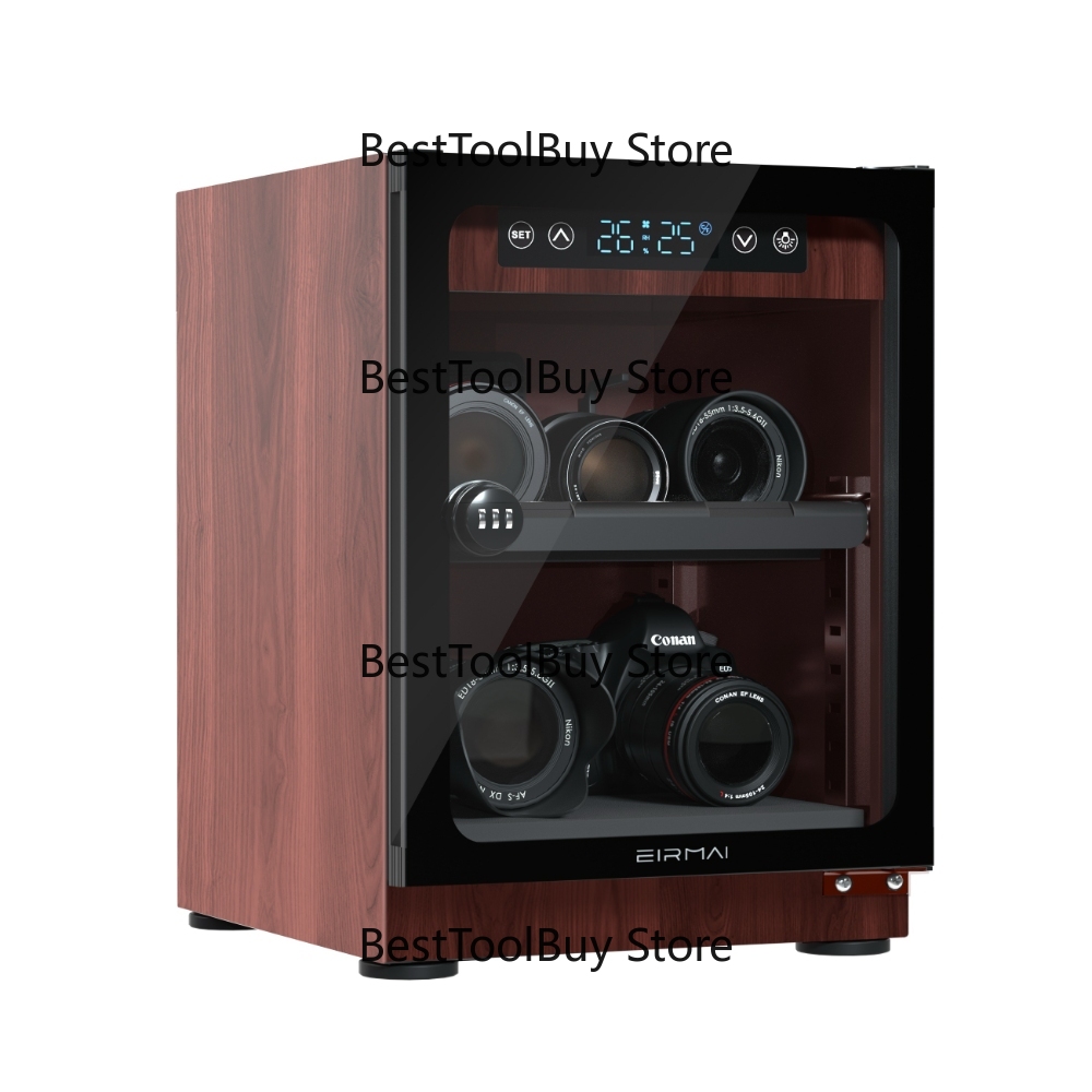 30l Wood Grain Style Electroni - đánh giá và giá Camera Dry Cabinet