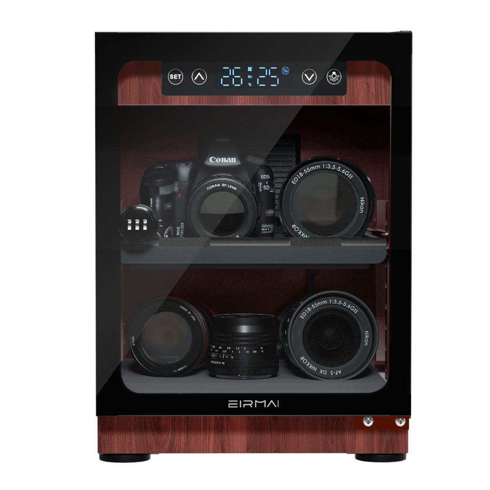 30l Wood Grain Style Electroni - đánh giá và giá Camera Dry Cabinet